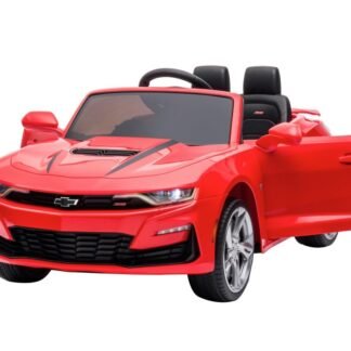 Coche 12v para niños, Chevrolet Camaro, rojo, rc, 1-6 años   INDA434-AC-HL558